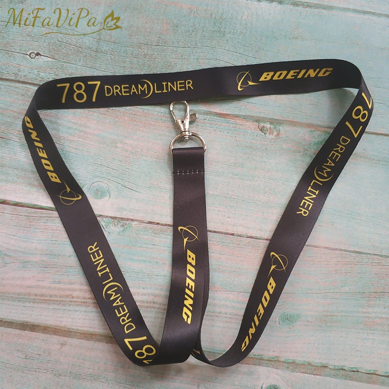 3 PCS FASHION TRINKETS BOEING NECK STRAP - PILOTSX