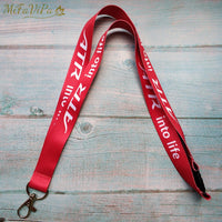 Thumbnail for 3 PCS RED ATR INTO LIFE FLIGHT CREW NECK STRAP - PILOTSX