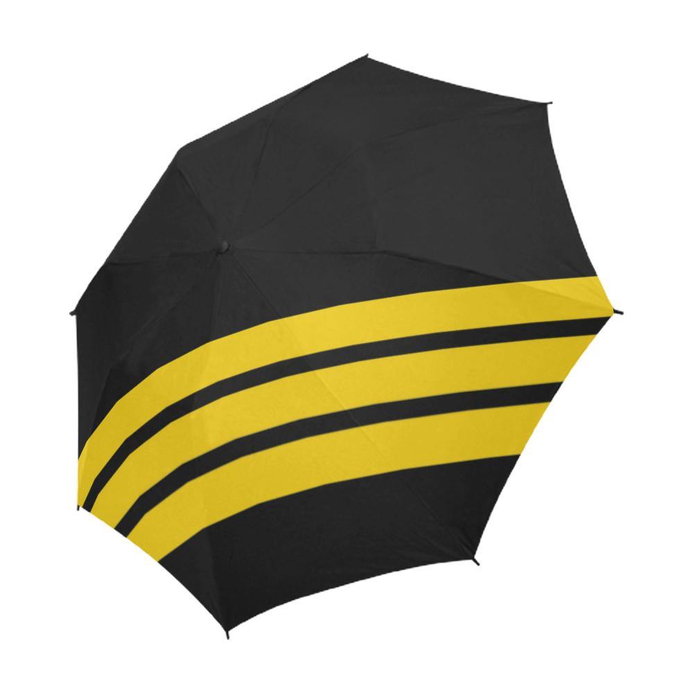 3 STRIPES CUSTOM NAME SEMI - AUTOMATIC FOLDABLE UMBRELLA (MODEL U05) - PILOTSX