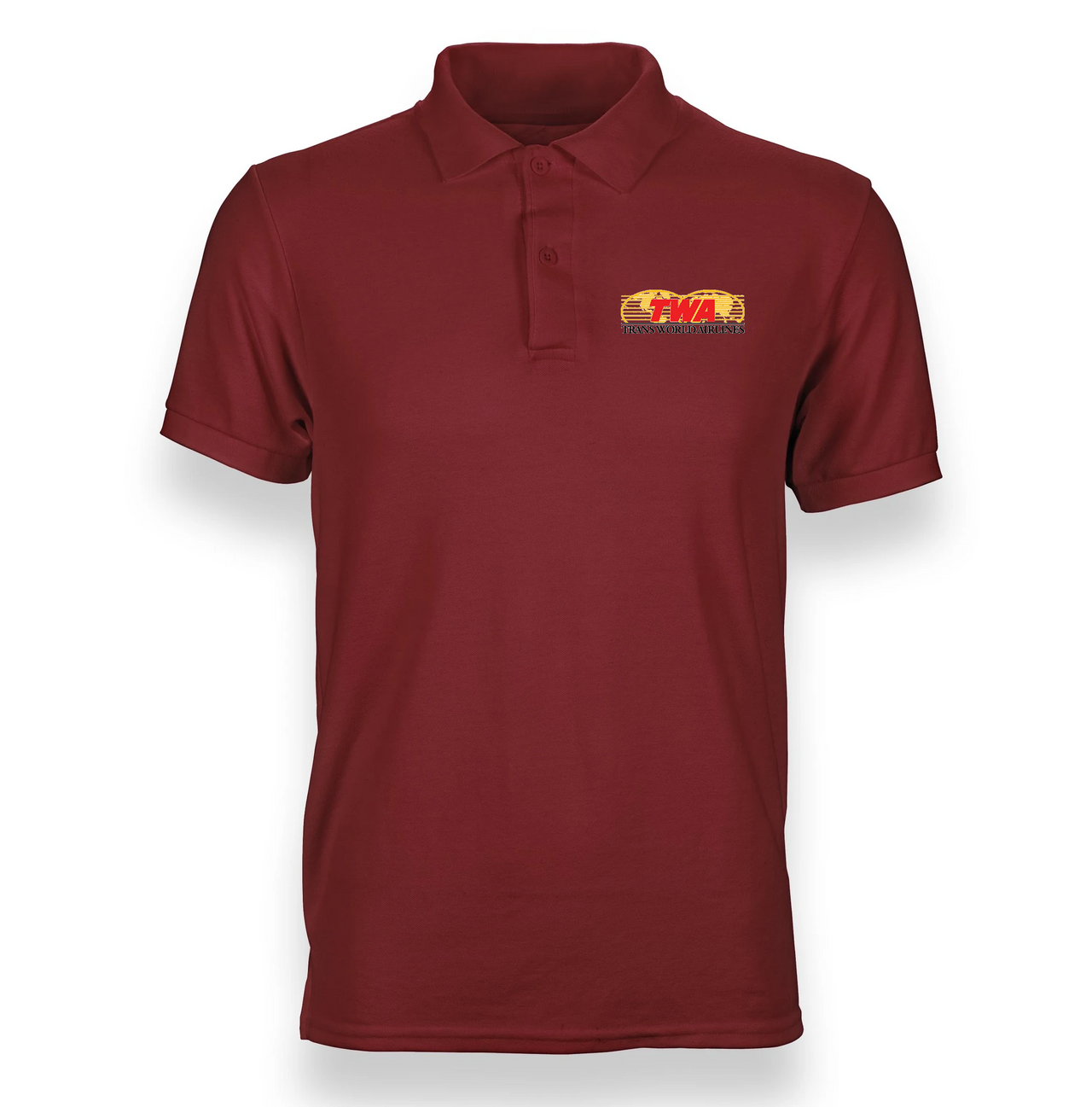 TWA AIRLINES POLO T-SHIRT