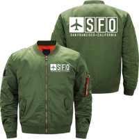Thumbnail for SFO AIRPOART MA1 JACKET