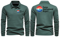 Thumbnail for TAMPA AIRPORT LONG SLEEVE  POLO