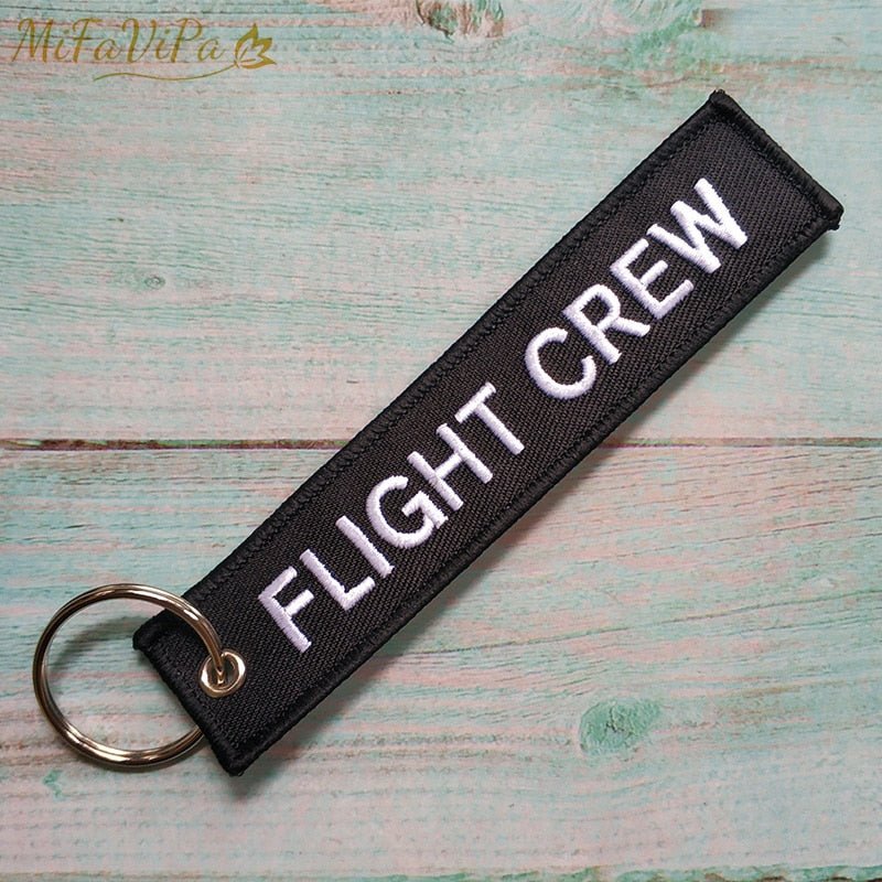 3PCS CESSNA FLIGHT CREW EMBROIDERY KEY CHAIN - PILOTSX