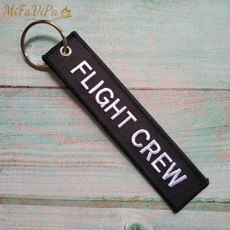 3PCS CESSNA FLIGHT CREW EMBROIDERY KEY CHAIN - PILOTSX