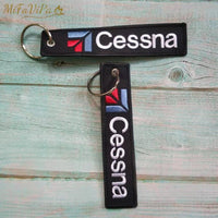 Thumbnail for 3PCS CESSNA FLIGHT CREW EMBROIDERY KEY CHAIN - PILOTSX