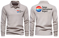 Thumbnail for TAMPA AIRPORT LONG SLEEVE  POLO