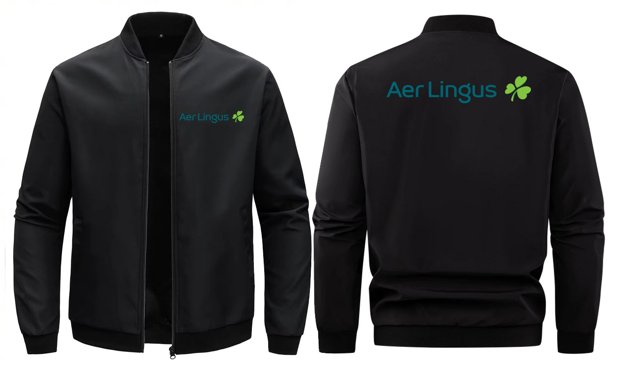 AIR LINGUS LOOSE SOLID COLOR JACKET