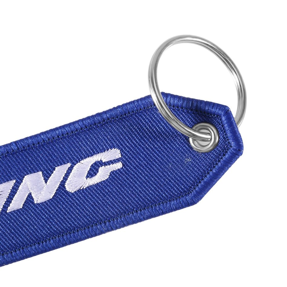 5 PCS BLUE BOEING KEYCHAIN EMBROIDERY KEY RING CHAIN - PILOTSX