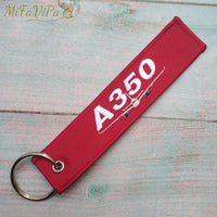 Thumbnail for 50 PCS A350 EMBROIDERY KEY CHAIN - PILOTSX