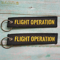 Thumbnail for 50 PCS BOEING FLIGHT OPERATION EMBROIDERY KEY CHAIN - PILOTSX