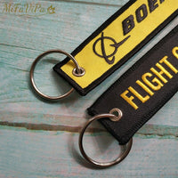 Thumbnail for 50 PCS BOEING FLIGHT OPERATION EMBROIDERY KEY CHAIN - PILOTSX