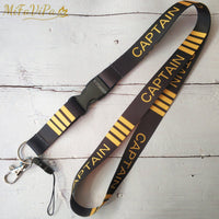 Thumbnail for 50 PCS FASHION TRINKET CAPTAIN LANYARDS NECK STRAP PHONE CHAVEIRO KEYCHAIN - PILOTSX