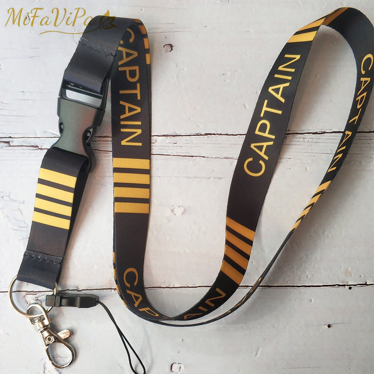 50 PCS FASHION TRINKET CAPTAIN LANYARDS NECK STRAP PHONE CHAVEIRO KEYCHAIN - PILOTSX