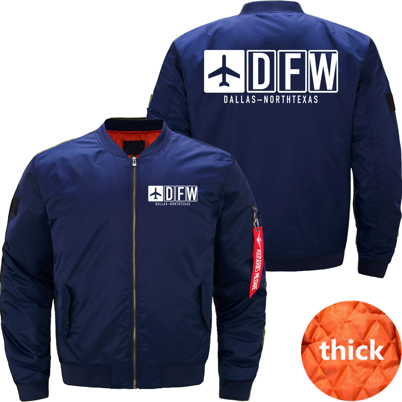 DFW AIRPOART MA1 JACKET