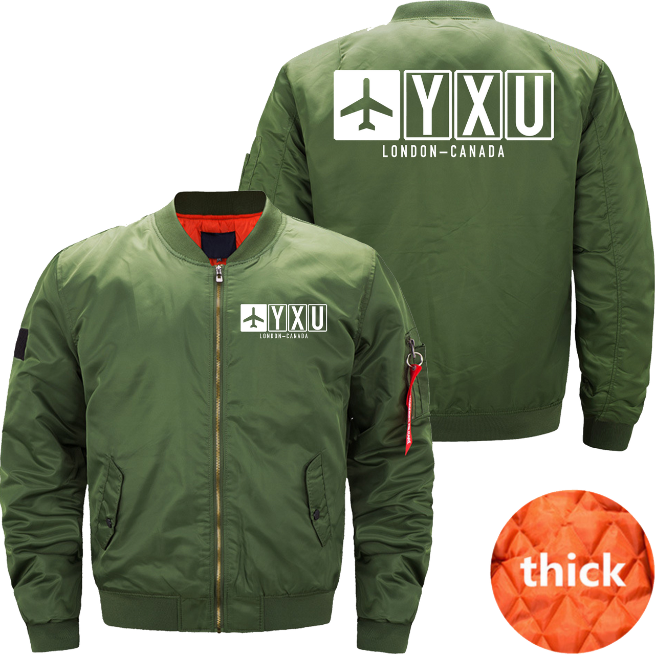 YXU AIRPOART MA1 JACKET