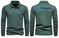 Thumbnail for BIRMINGHIM AIRPORT LONG SLEEVE  POLO