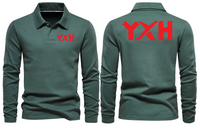 Thumbnail for YXH AIRPORT LONG SLEEVE  POLO