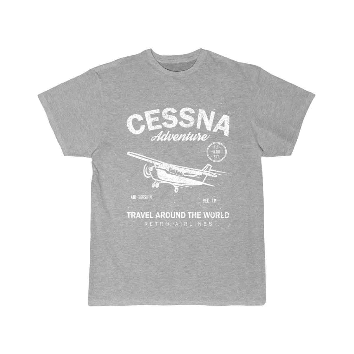 84 PILOT - SHIRT CESSNA FLIGHTJRT AIRCRAFT PLANE T - SHIRT - PILOTSX