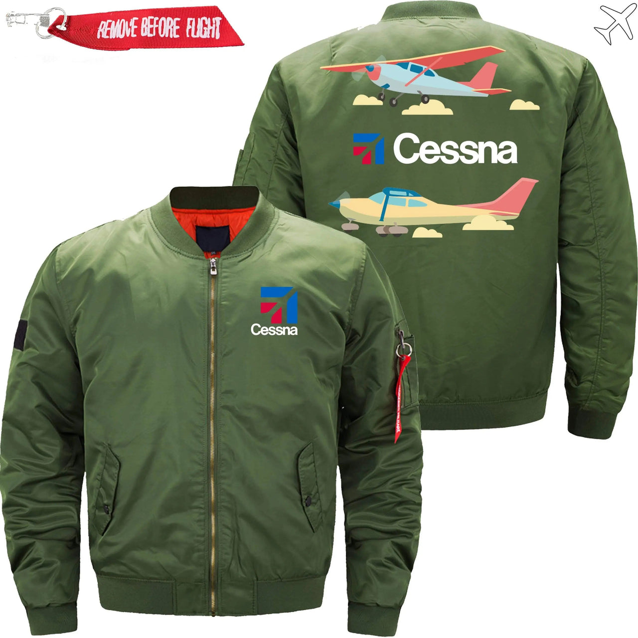 AIRCRAFT IN SKY - JACKET THE AV8R