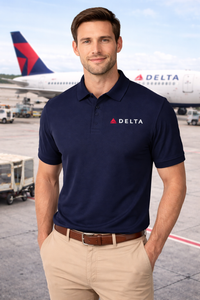 Thumbnail for DELTA AIRLINES POLO T-SHIRT