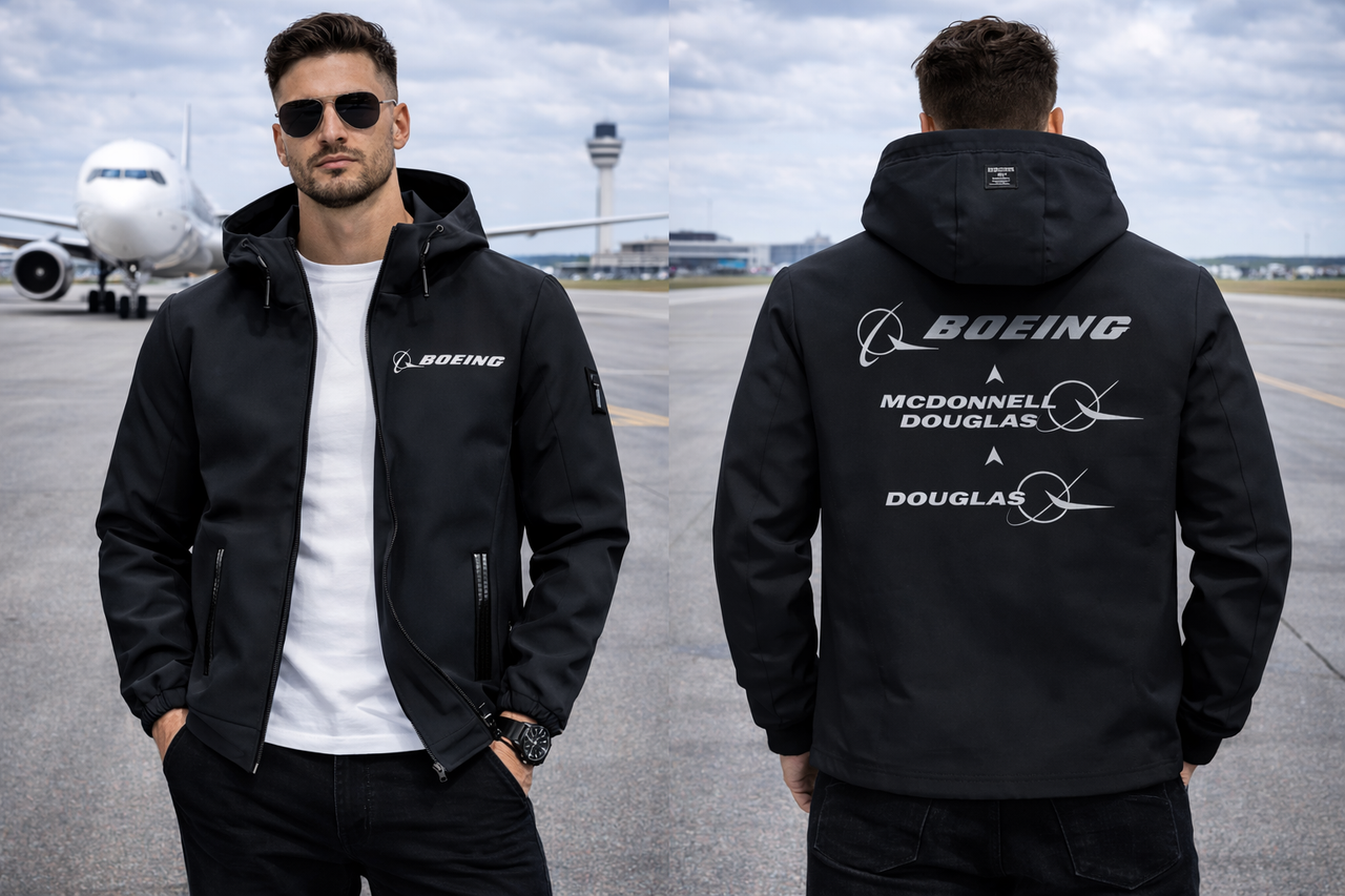 BOEING LOGO- AUTUMN JACKET  (ASIAN SIZE)