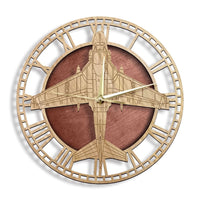 Thumbnail for A - 6E INTRUDER PLANE RUSTIC WOODEN WALL CLOCK - PILOTSX