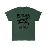 Thumbnail for A DAY WITHOUT MODEL AIRPLANES T - SHIRT - PILOTSX