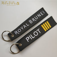 Thumbnail for A ROYAL BRUNEI SIDE B PILOT EMBROIDERY KEY CHAIN - PILOTSX