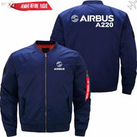 Thumbnail for A220 BOMBER FLIGHT AVIATOR JACKET - PILOTSX