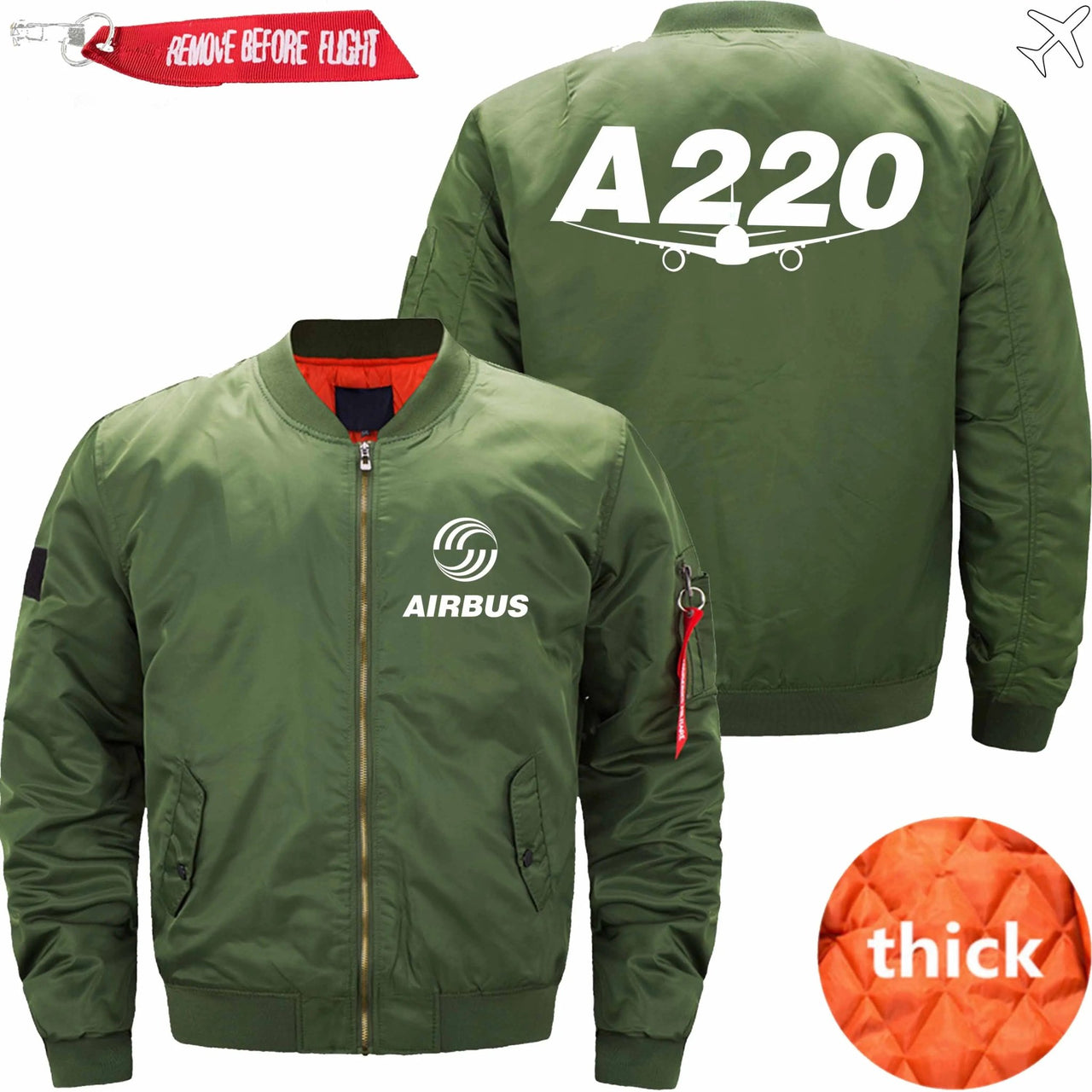 A220 MA - 1 BOMBER FLIGHT AVIATOR JACKET - PILOTSX