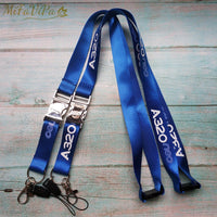 Thumbnail for A320 NEO LANYARD AIRBUS KEYCHAIN LANYARDS NECK STRAP - PILOTSX