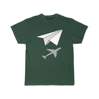 Thumbnail for AERONAUTICAL ENGINEER PAPER AIRPLANE T - SHIRT - PILOTSX