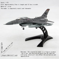 Thumbnail for AF1 U.S. AIR FORCE F - 16C FIGHTER FALCON 366ST WING F16C DIECAST PLASTIC FINISHED MODEL - PILOTSX