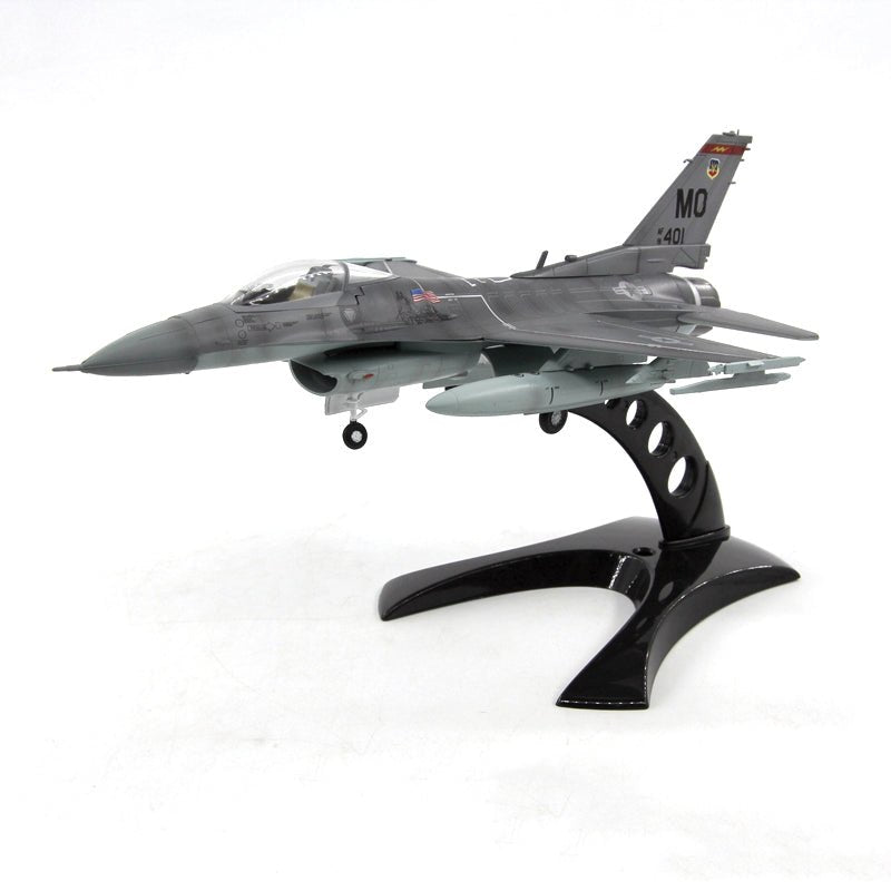 AF1 U.S. AIR FORCE F - 16C FIGHTER FALCON 366ST WING F16C DIECAST PLASTIC FINISHED MODEL - PILOTSX