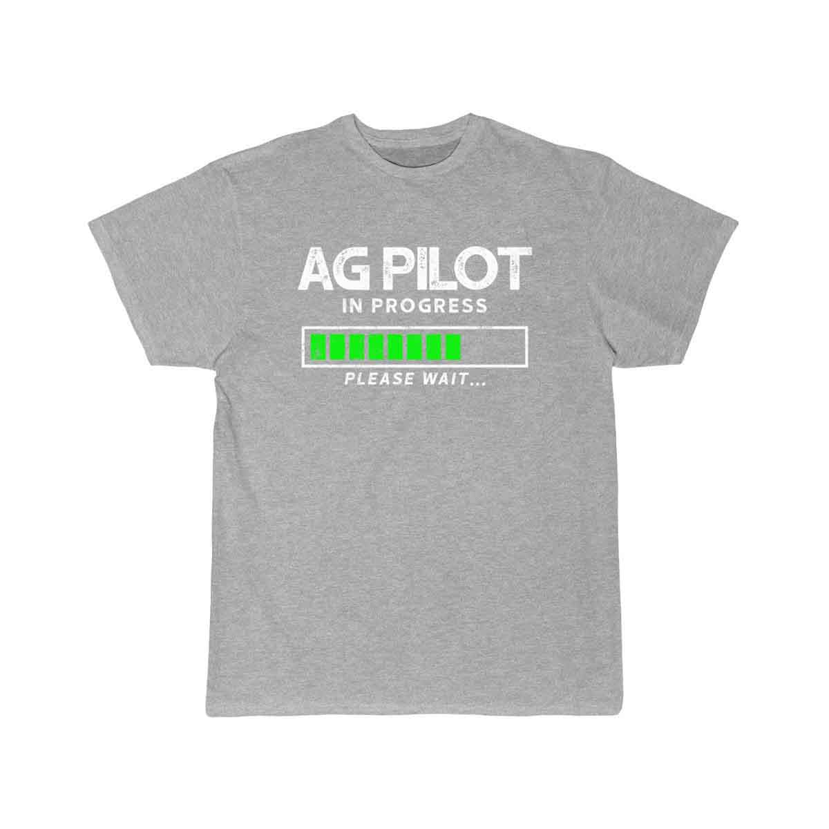 AG PILOT IN PROGRESS PLEASE WAIT… CROP DUSTER T - SHIRT - PILOTSX