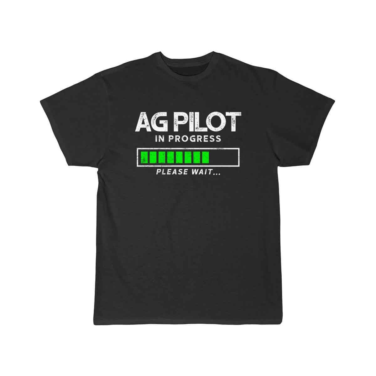 AG PILOT IN PROGRESS PLEASE WAIT… CROP DUSTER T - SHIRT - PILOTSX