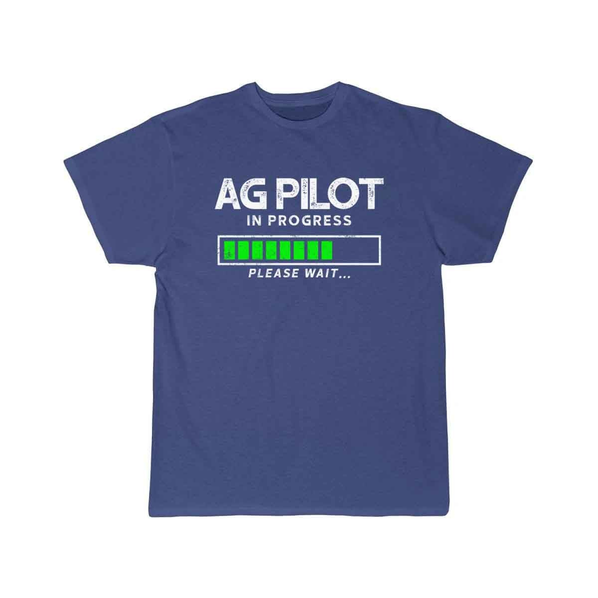 AG PILOT IN PROGRESS PLEASE WAIT… CROP DUSTER T - SHIRT - PILOTSX