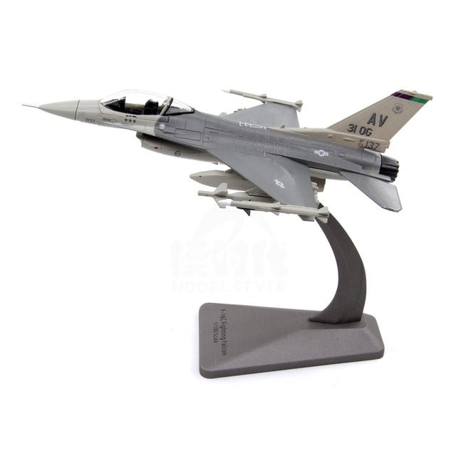 AIR FORCE F - 16C FIGHTER FALCON 31ST WING F16 DIECAST METAL FINISHED AIRCRAFT MODEL DROP SHIPPING - PILOTSX