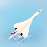 Thumbnail for AIR FRANCE CONCORDE AIRCRAFT MODEL DIECAST METAL PLANE AIRPLANES - PILOTSX