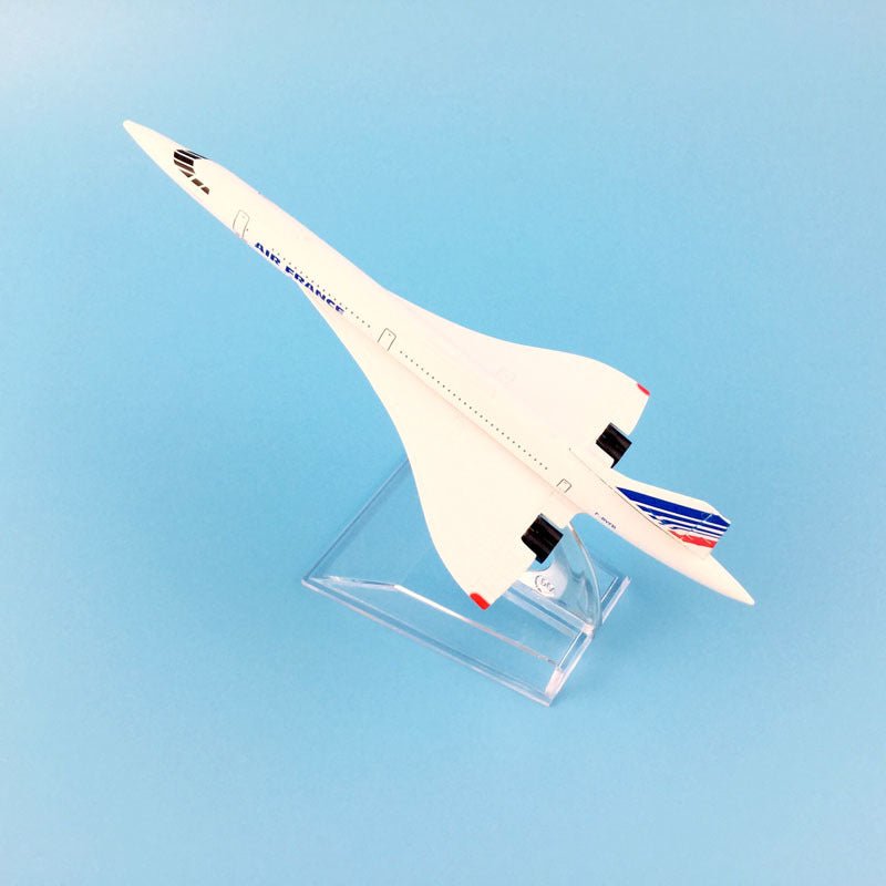 AIR FRANCE CONCORDE AIRCRAFT MODEL DIECAST METAL PLANE AIRPLANES - PILOTSX