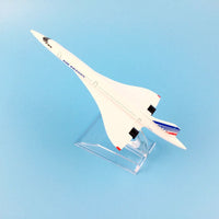 Thumbnail for AIR FRANCE CONCORDE AIRCRAFT MODEL DIECAST METAL PLANE AIRPLANES - PILOTSX