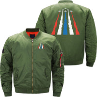 Thumbnail for AIR SHOW, FIGHTER JET, MILITARY PLANE BOMBER FLIGHT AVIATOR JACKET - PILOTSX