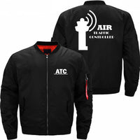 Thumbnail for AIR TRAFFIC CONTROLLER BOMBER FLIGHT AVIATOR JACKET - PILOTSX