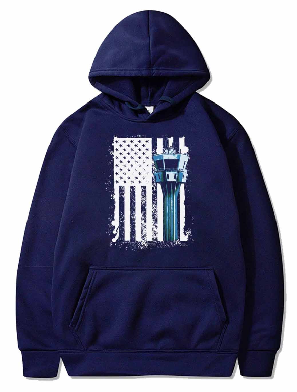 AIR TRAFFIC CONTROLLER US FLAG ATC FLIGHT CONTROL PULLOVER - PILOTSX