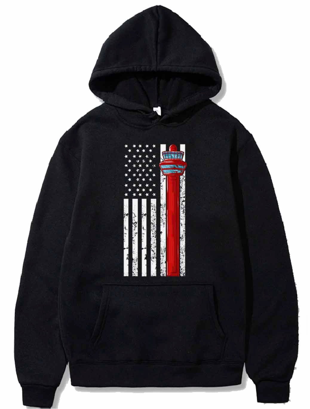 AIR TRAFFIC CONTROLLER US FLAG ATC FLIGHT PULLOVER - PILOTSX