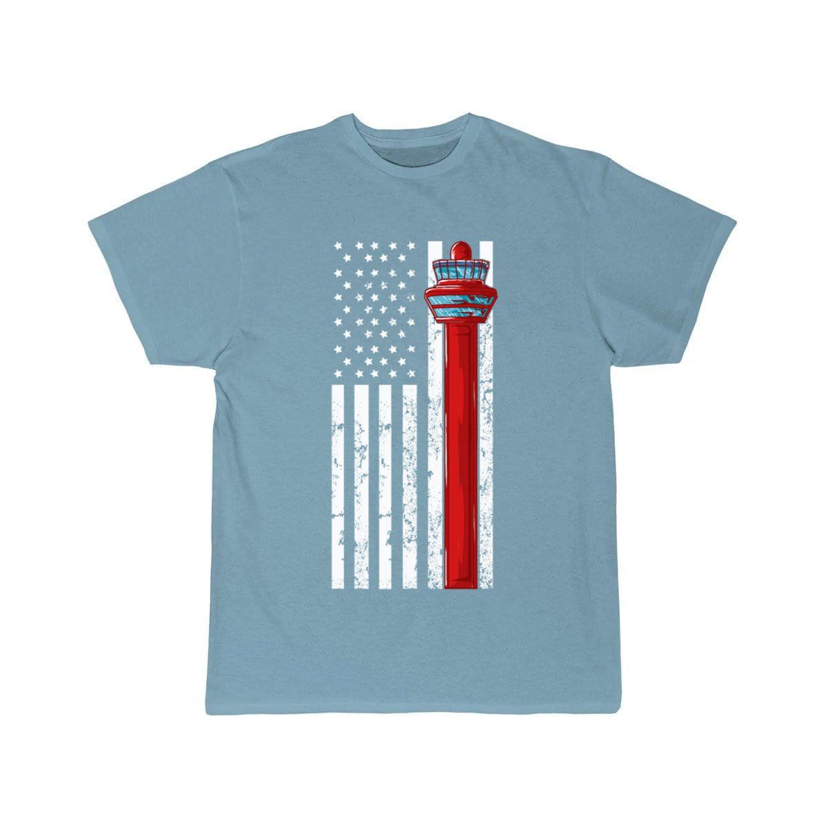 AIR TRAFFIC CONTROLLER US FLAG ATC FLIGHT T - SHIRT - PILOTSX