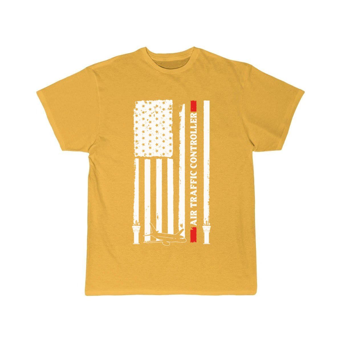 AIR TRAFFIC CONTROLLER US FLAGS ATC FLIGHT T - SHIRT - PILOTSX