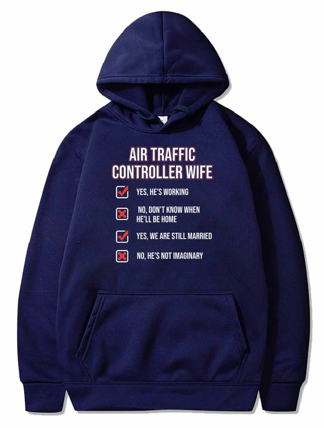 AIR TRAFFIC CONTROLLER WIFE ATC FLIGHT CONTROL PULLOVER - PILOTSX