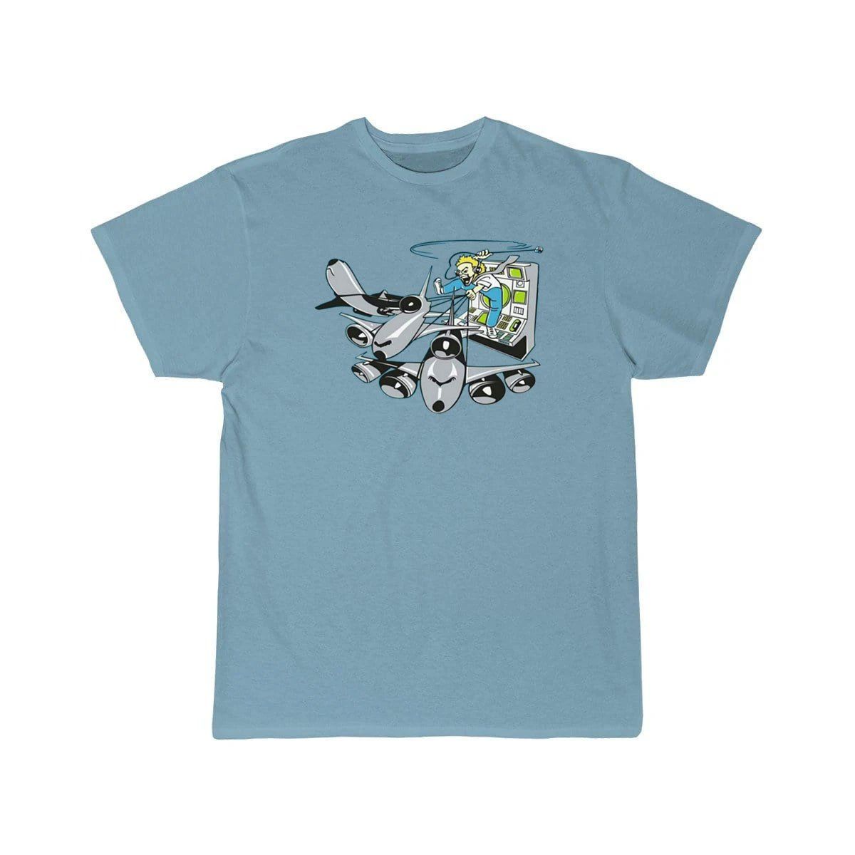 AIR TRAFFIC CONTROLLER WRANGLE 'EM UP T - SHIRT - PILOTSX