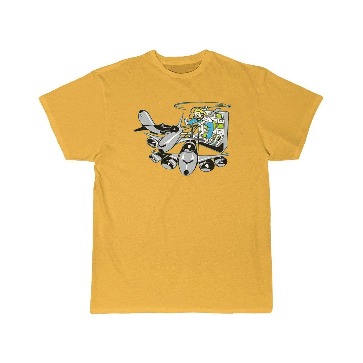 AIR TRAFFIC CONTROLLER WRANGLE 'EM UP T - SHIRT - PILOTSX